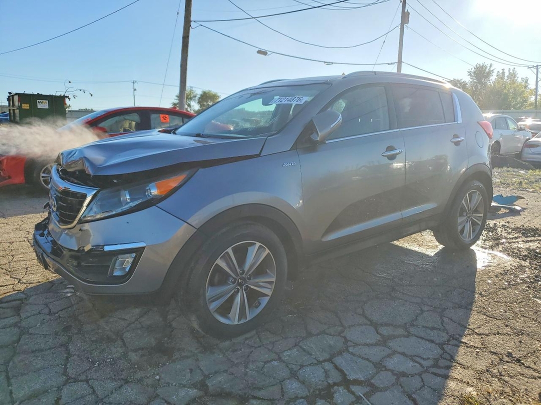 Vista de 2014 KIA SPORTAGE SX, ángulo 1