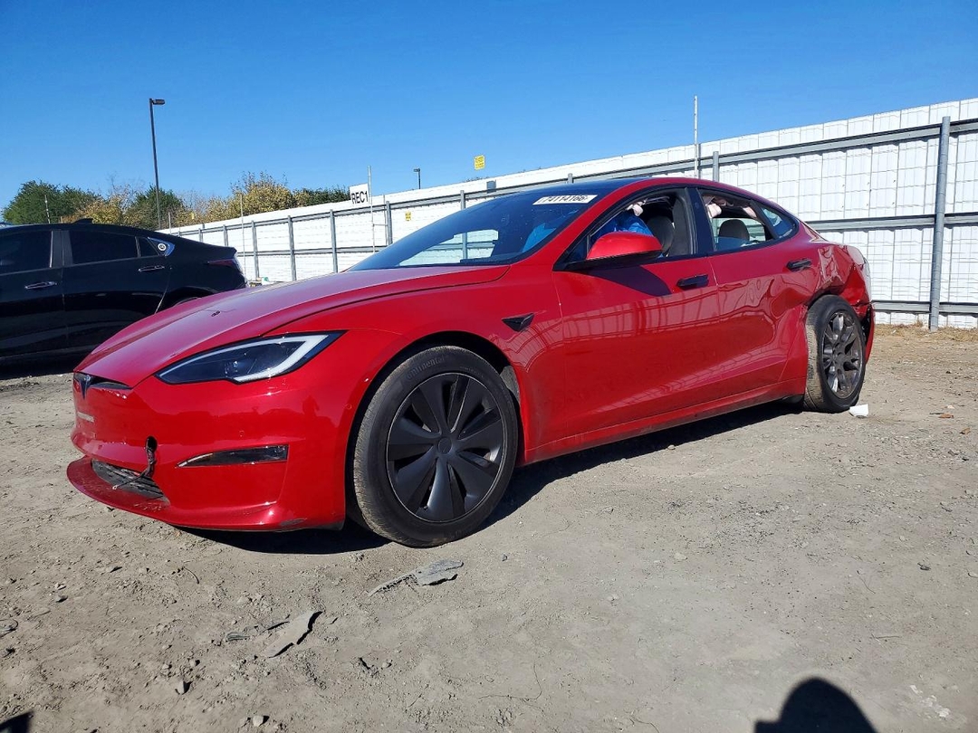 Vedere 2022 TESLA MODEL S, unghi 1