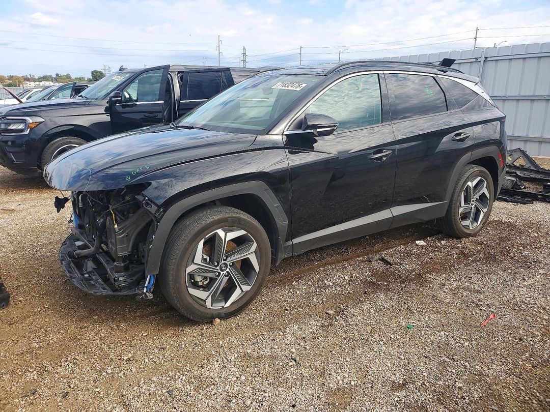 Vue de 2022 HYUNDAI TUCSON LIMITED, angle 1