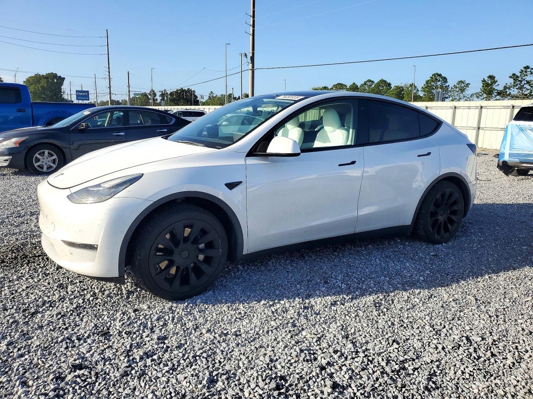 Vedere 2021 TESLA MODEL Y, unghi 1