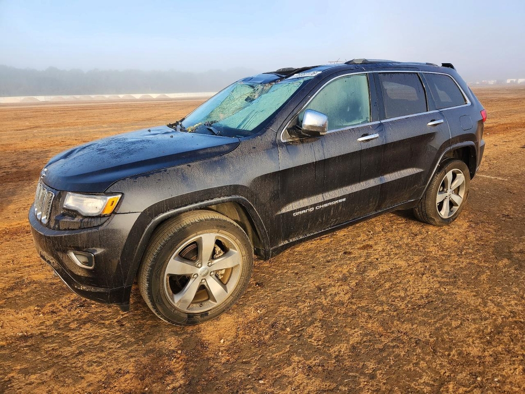 Вид 2015 JEEP GRAND CHEROKEE OVERLAND, угол 1