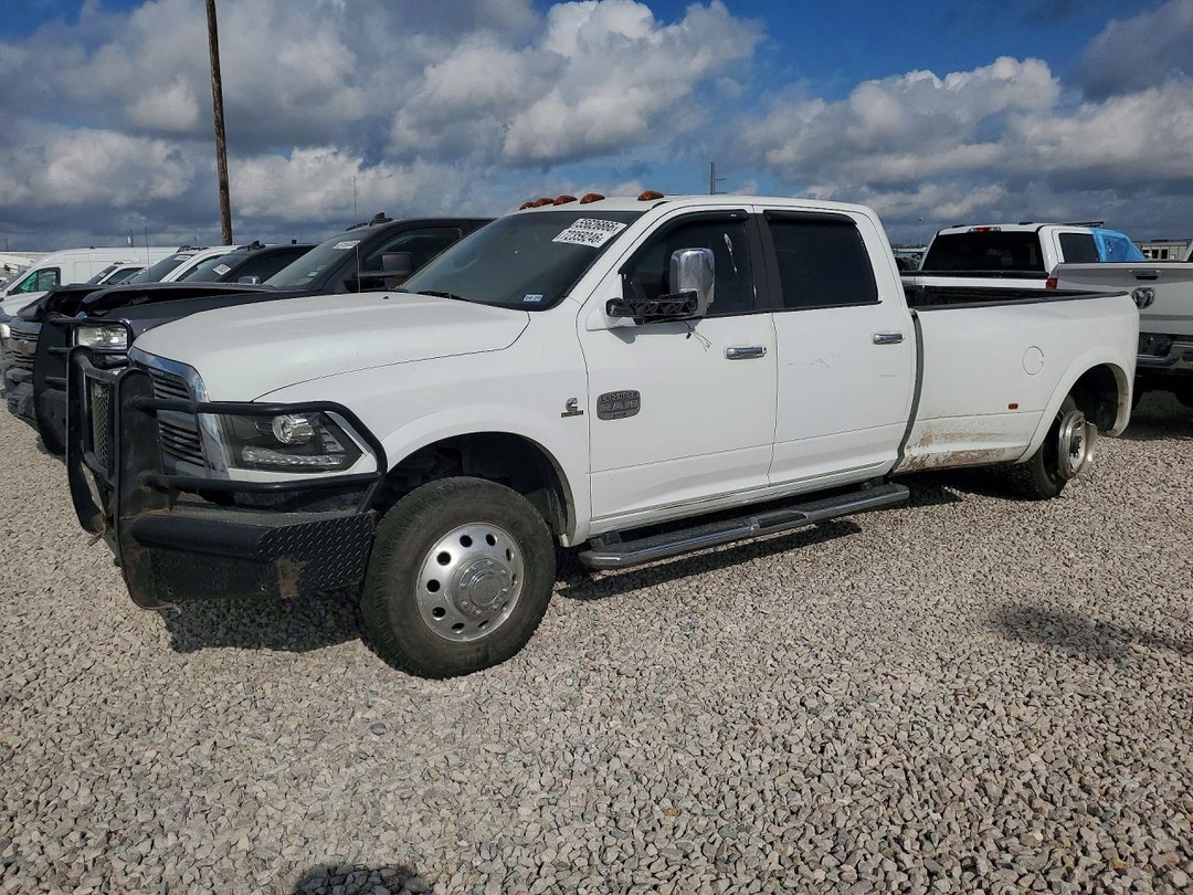منظر 2012 DODGE RAM 3500 LONGHORN، زاوية 1