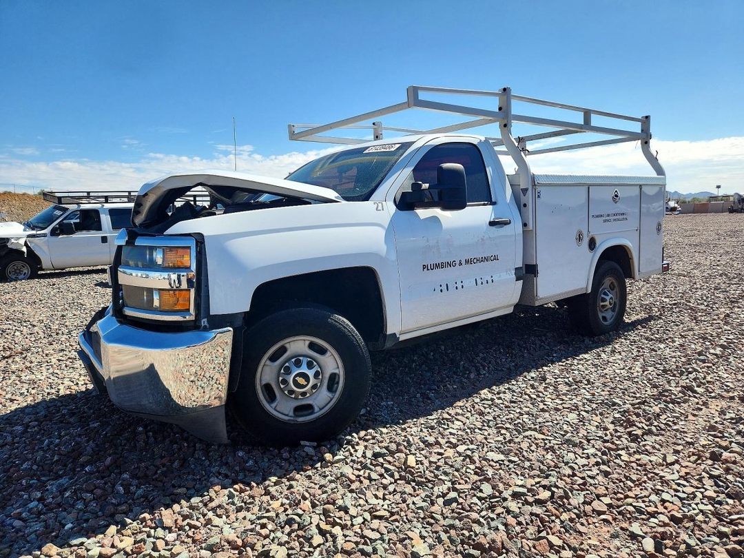 Вид 2017 CHEVROLET SILVERADO C2500 HEAVY DUTY, угол 1