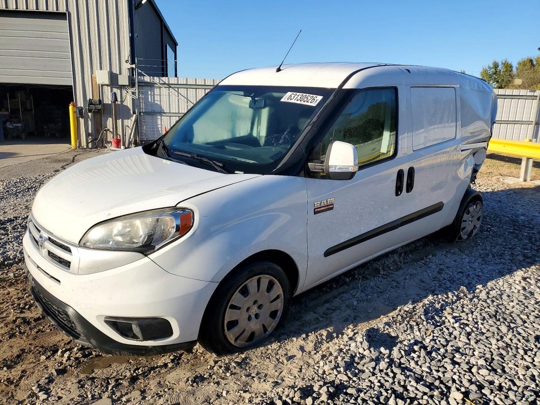 Vedere 2017 RAM PROMASTER CITY SLT DELIVERY VAN, unghi 1