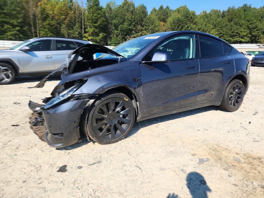 منظر 2022 TESLA MODEL Y، زاوية 1