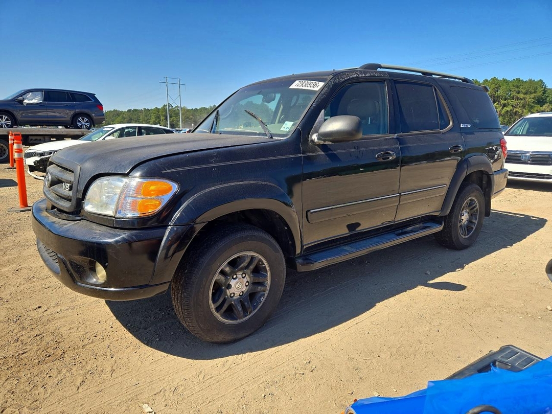 منظر 2003 TOYOTA SEQUOIA LIMITED، زاوية 1
