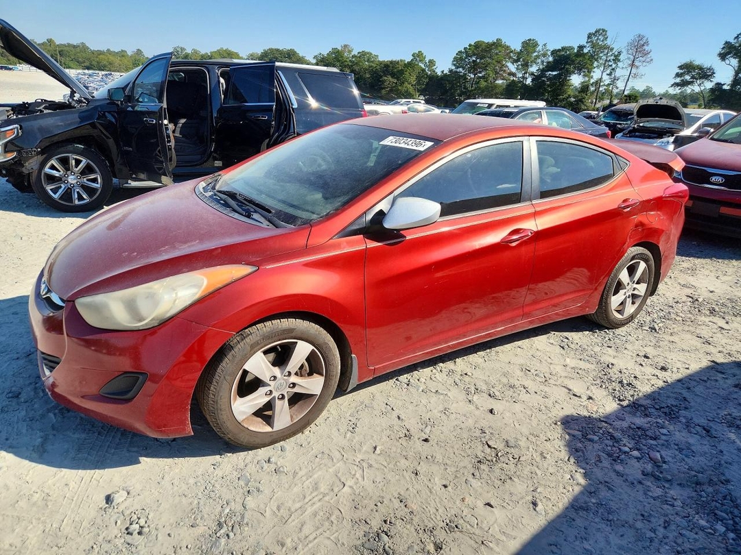 منظر 2011 HYUNDAI ELANTRA GLS، زاوية 1