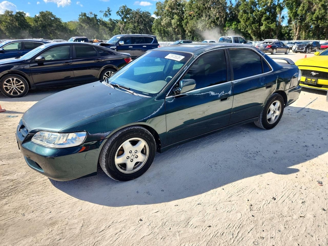 Вид 2000 HONDA ACCORD EX, угол 1