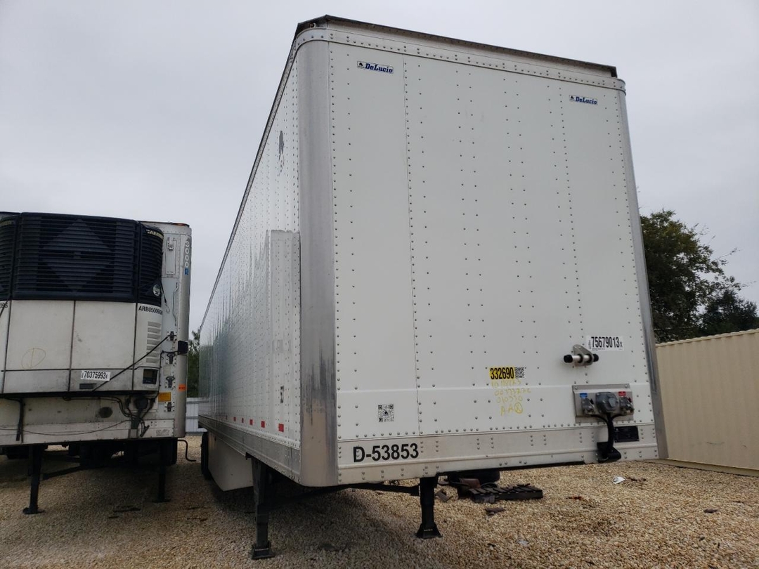 2022 DE LUCIO DRY VAN TRAILER view, angle 1