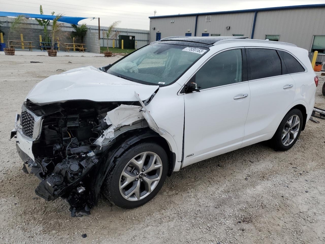 Vue de 2020 KIA SORENTO SX, angle 1