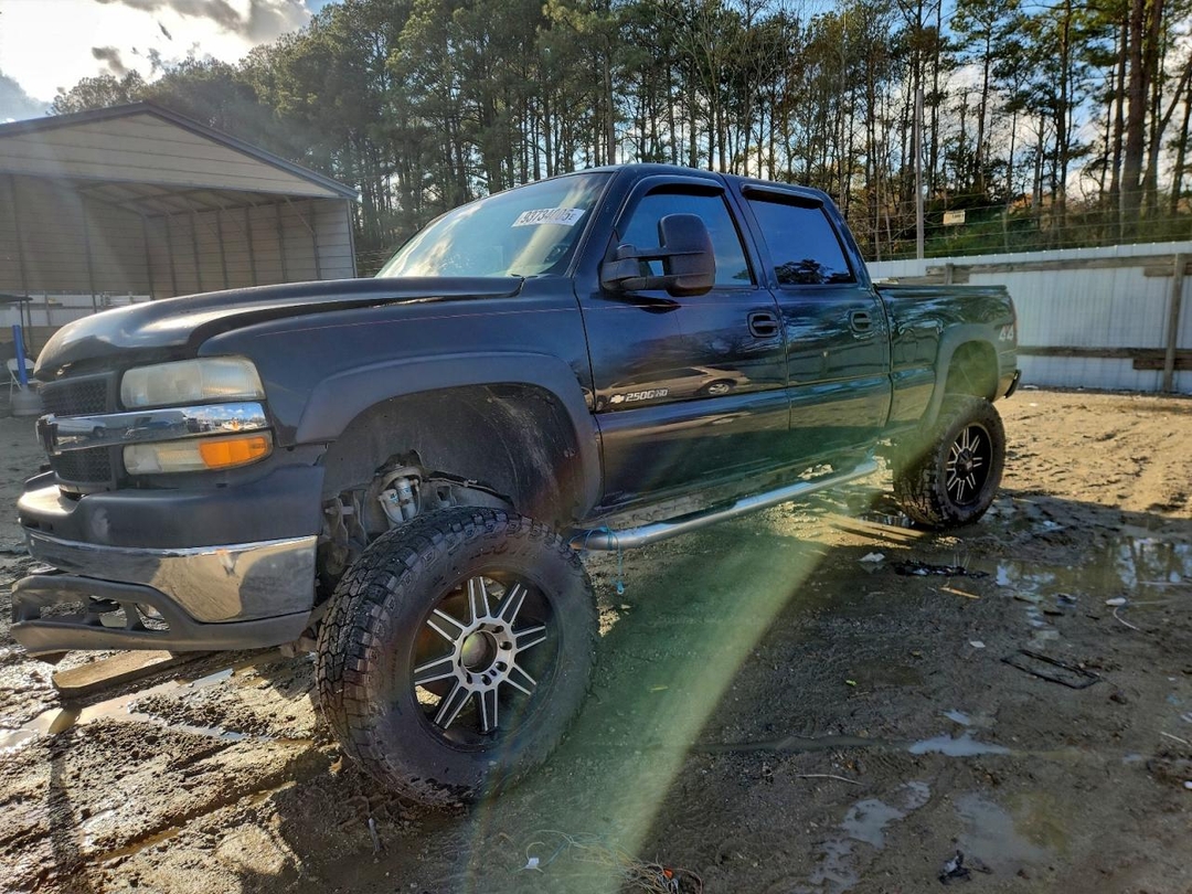 Вид 2001 CHEVROLET SILVERADO K2500 HEAVY DUTY, угол 1