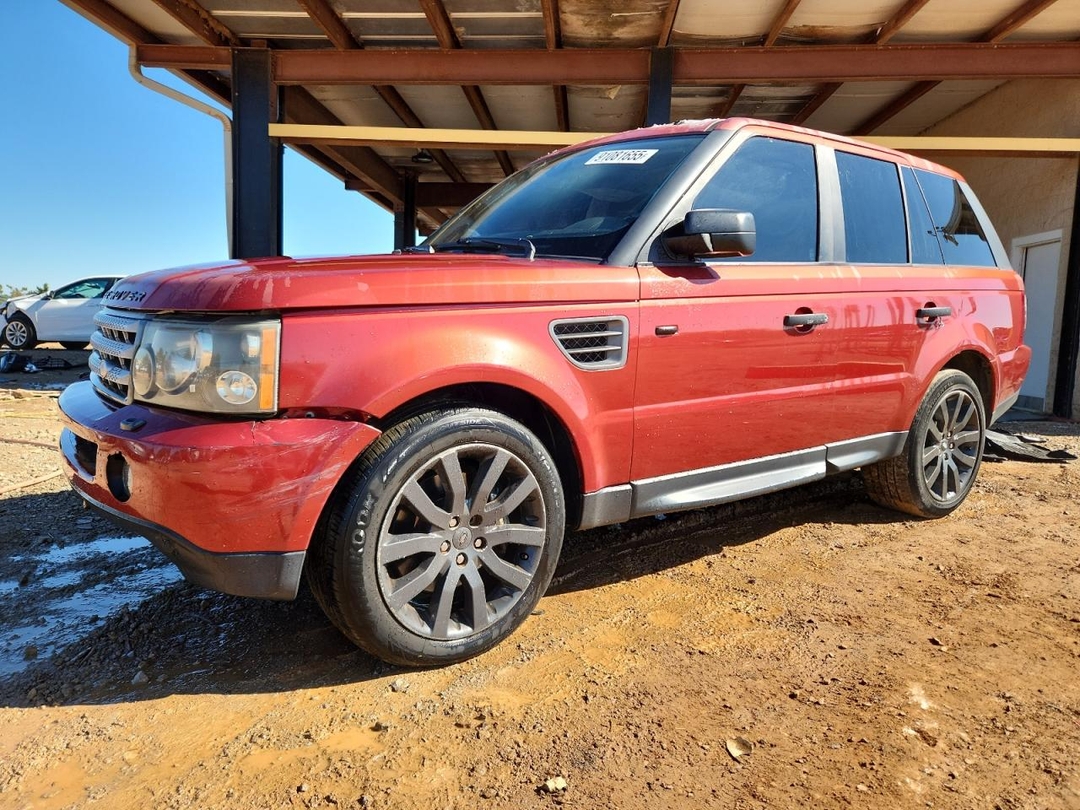 Vue de 2006 LAND ROVER RANGE ROVER SPORT SUPERCHARGED, angle 1