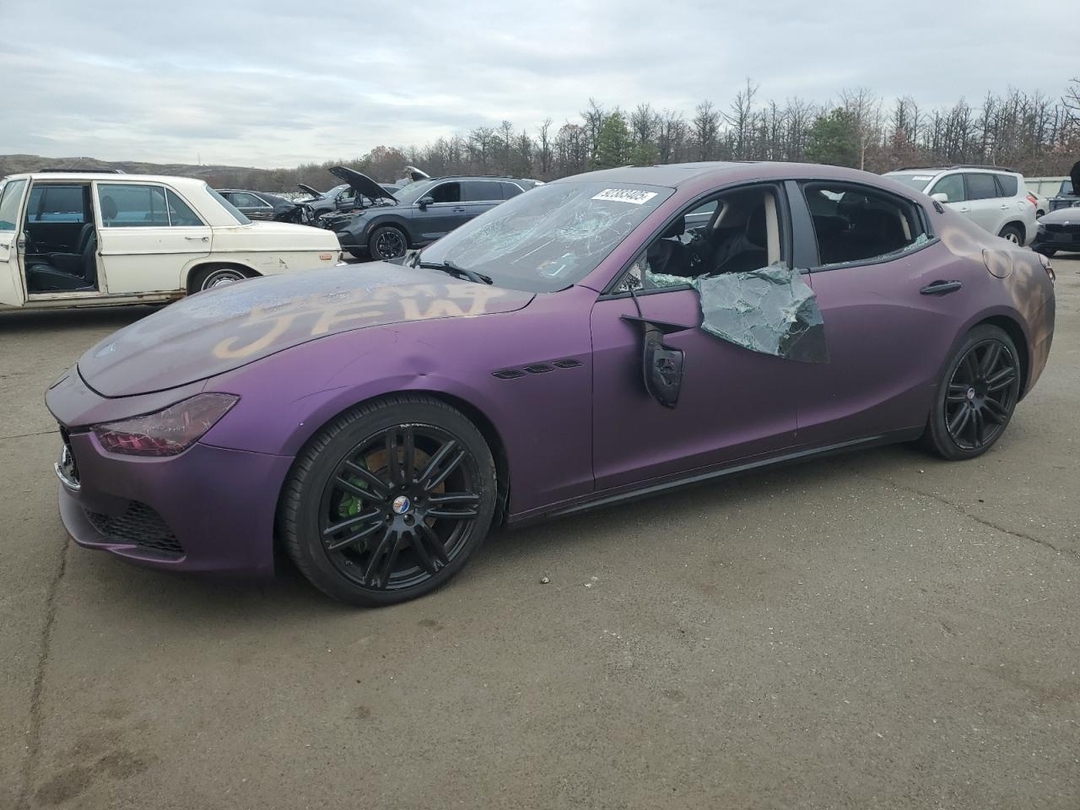 Vedere 2016 MASERATI GHIBLI S, unghi 1