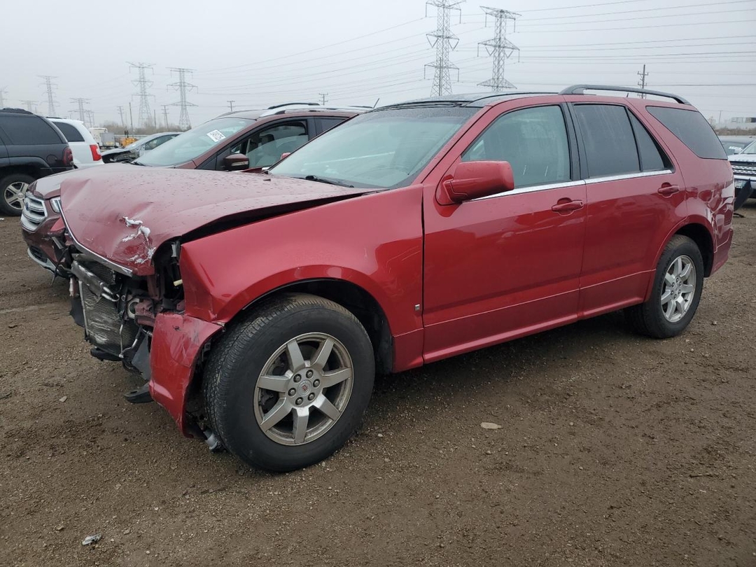 منظر 2008 CADILLAC SRX، زاوية 1