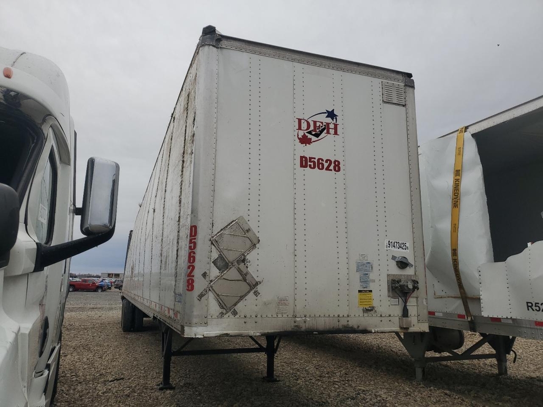 Vue de 2018 STOUGHTON DRY VAN TRAILER, angle 1