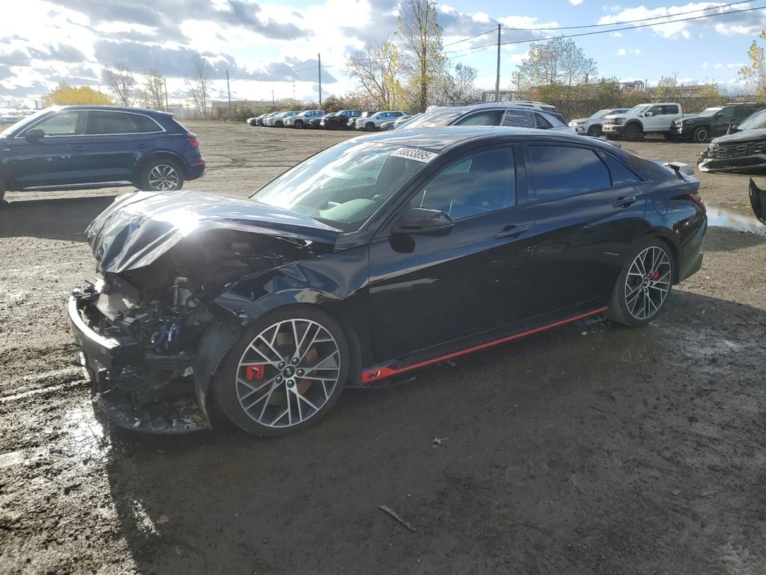 Вид 2023 HYUNDAI ELANTRA N, угол 1