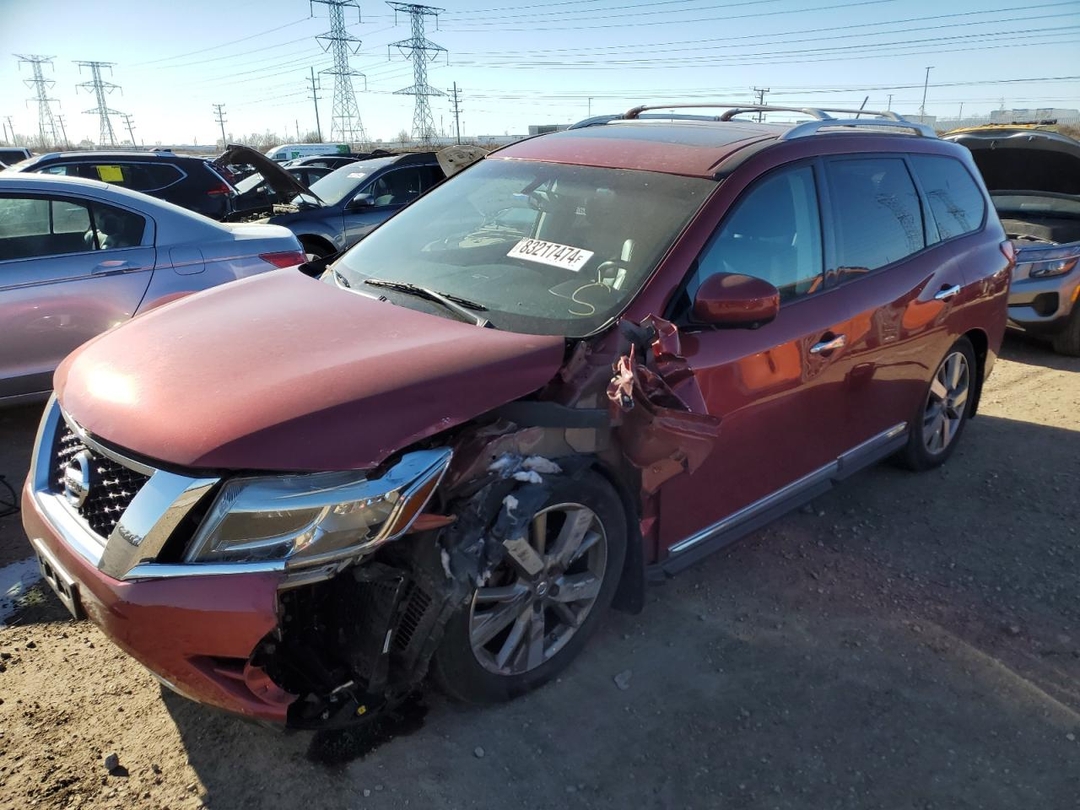 منظر 2014 NISSAN PATHFINDER S، زاوية 1