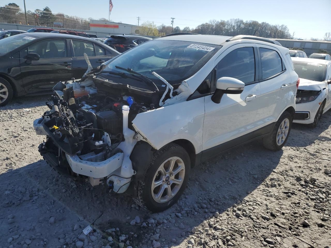 Vedere 2021 FORD ECOSPORT SE, unghi 1