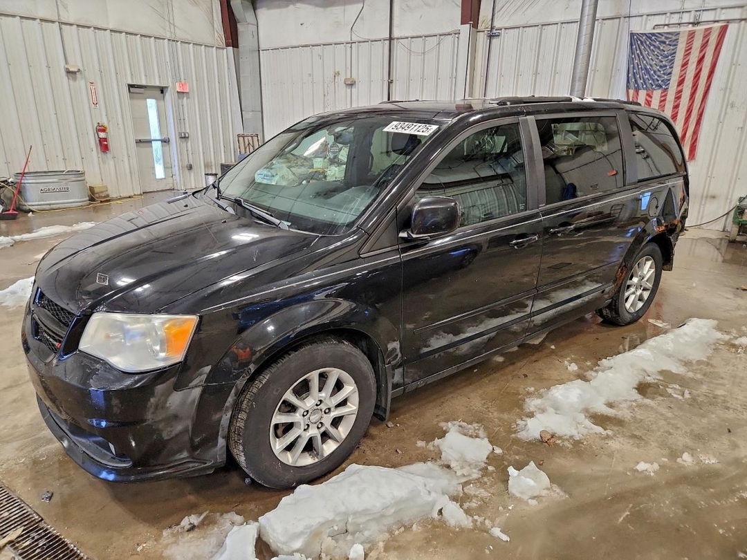 Вид 2013 DODGE GRAND CARAVAN R/T, угол 1