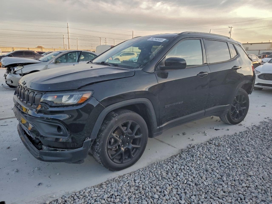 Вид 2022 JEEP COMPASS LATITUDE, угол 1