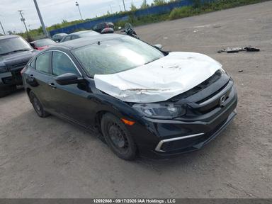 2021 Honda Civic LX view, angle 1