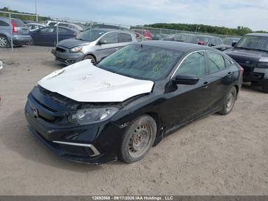 2021 Honda Civic LX view, angle 2