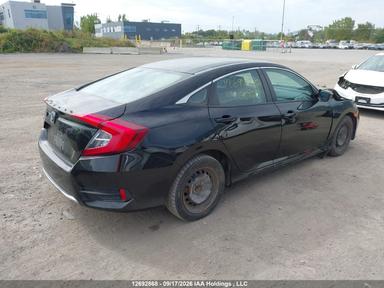 2021 Honda Civic LX view, angle 4