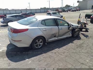Vista de 2015 Kia Optima Lx, ángulo 4