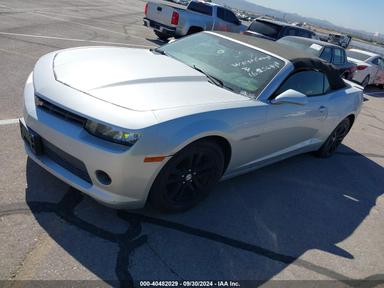 2015 Chevrolet Camaro 1Lt view, angle 2