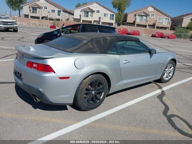 2015 Chevrolet Camaro 1Lt view, angle 4