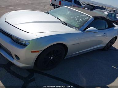 2015 Chevrolet Camaro 1Lt view, angle 6