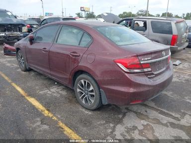2015 Honda Civic Ex view, angle 3
