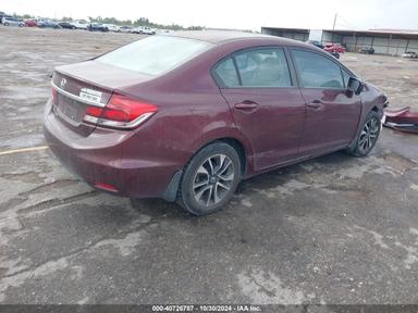 2015 Honda Civic Ex view, angle 4