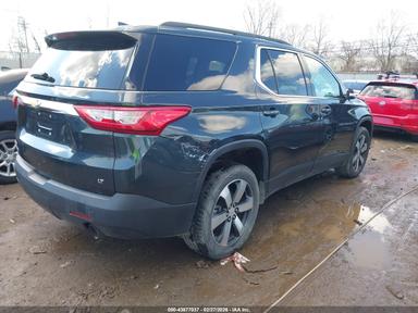 Vedere 2020 Chevrolet Traverse Fwd Lt Leather, unghi 4