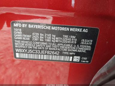 Vedere 2018 BMW X2 xDrive28i, unghi 9