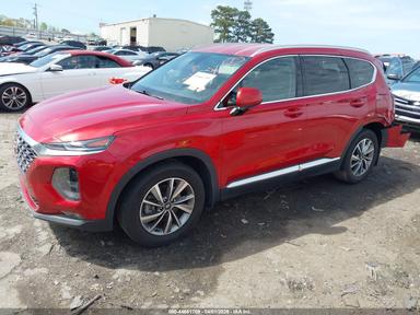 Vue de 2020 Hyundai Santa Fe Sel, angle 2