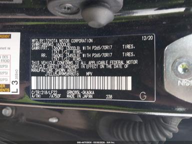 منظر 2021 Toyota 4Runner Trd Pro، زاوية 9