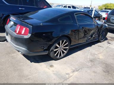 2012 Ford Mustang V6 Coupe view, angle 4