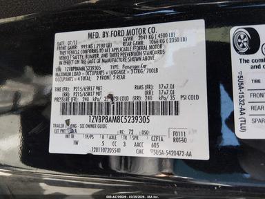 2012 Ford Mustang V6 Coupe view, angle 9