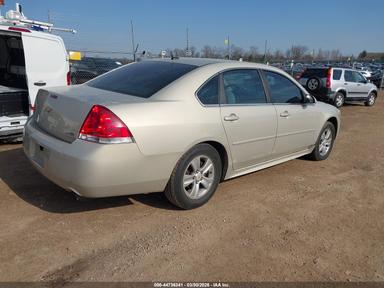 Вид 2012 Chevrolet Impala Ls, угол 4