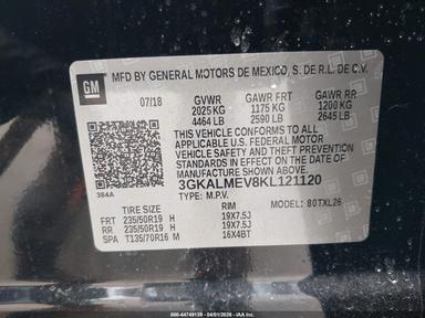 Vedere 2019 GMC Terrain Sle, unghi 9