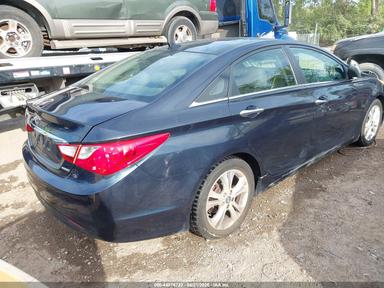 منظر 2012 Hyundai Sonata Limited Middle level، زاوية 4