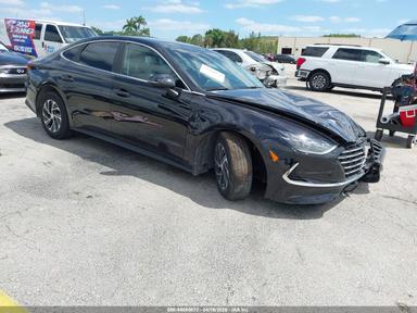 منظر 2023 Hyundai Sonata Hybrid Blue، زاوية 1