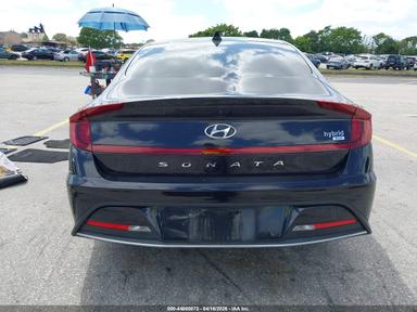 منظر 2023 Hyundai Sonata Hybrid Blue، زاوية 17