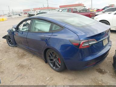 2021 Tesla Model 3 Performance Dual Motor All-Wheel Drive view, angle 3
