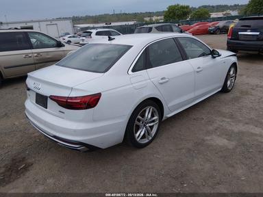 Vue de 2021 Audi A4 Premium 45 Tfsi S Line Quattro S Tronic, angle 4
