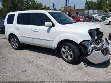 Vista de 2013 Honda Pilot Ex-L, ángulo 1