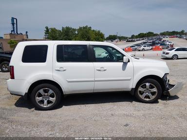 Vista de 2013 Honda Pilot Ex-L, ángulo 13