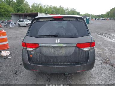 Vista de 2014 Honda Odyssey Ex-L, ángulo 16