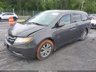 Vista de 2014 Honda Odyssey Ex-L, ángulo 2